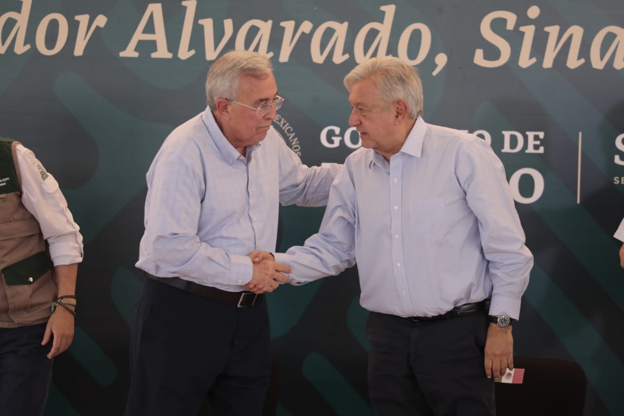 ROCHA Y AMLO EN GUAMUCHIL